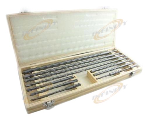 11PC 18in LONG SDS CONCRETE MASONRY DRILL BIT SET BITS